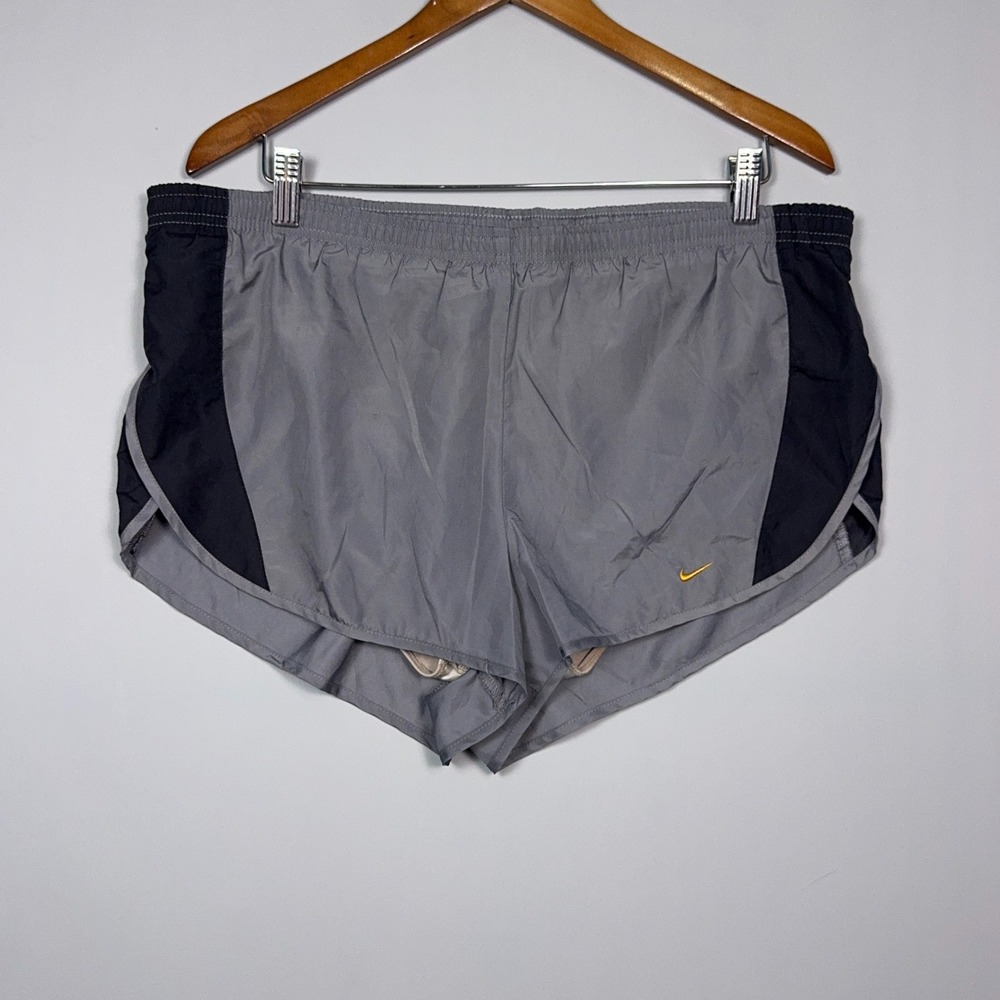 Vintage Nike Running Shorts Mens Size Medium Grey 90s International Sprinter